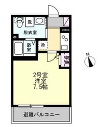 ベイルーム横須賀三春町の物件間取画像